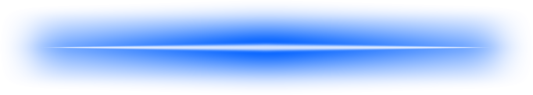 Glowing Blue Neon Line